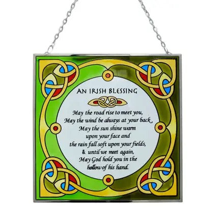 Stained Glass Hanging Panels