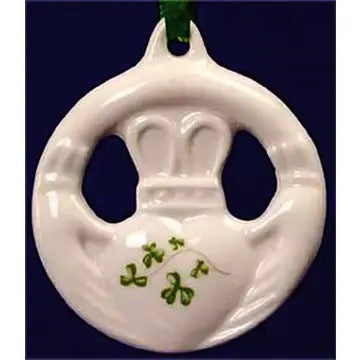 Royal Tara White Ceramic Ornaments